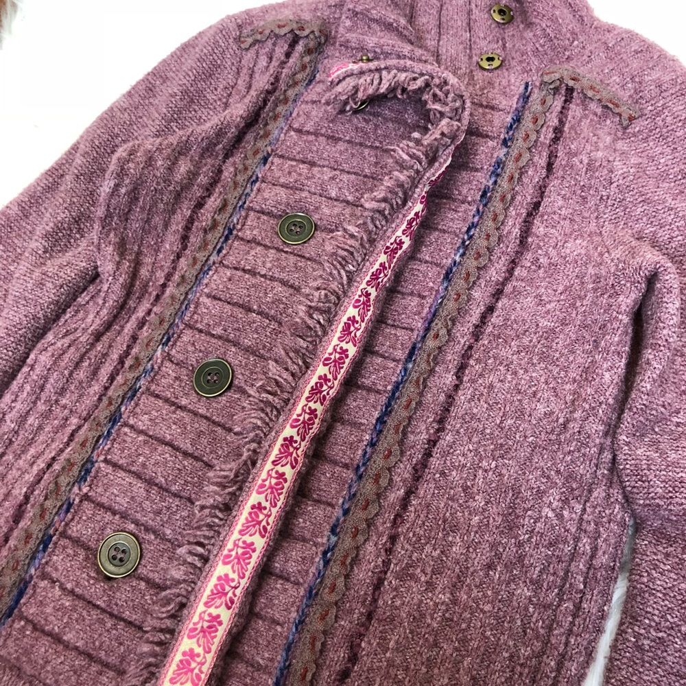 Free people military double breasted sweater - Picture 2 of 6